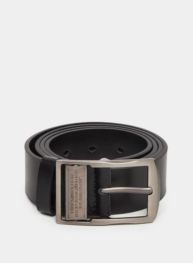 ستايلي حزام كاجوال بمشبك مربع